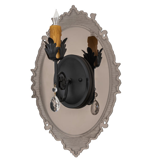 13" Wide Antonia Mirror Wall Sconce