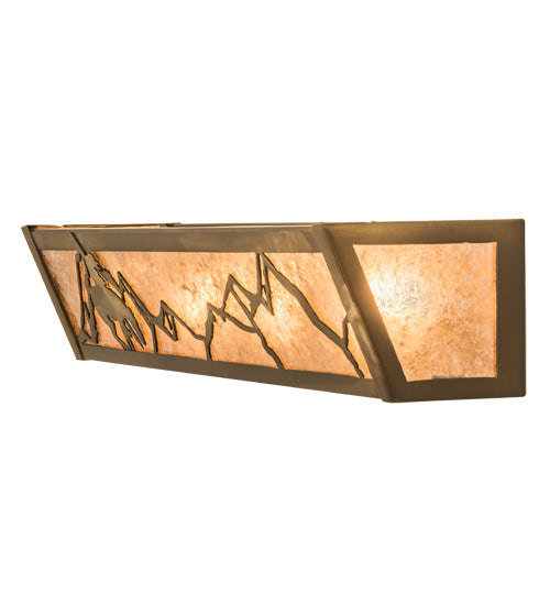 24" Wide Trails End Vanity Light