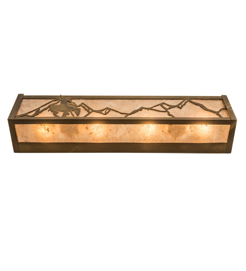 24" Wide Trails End Vanity Light