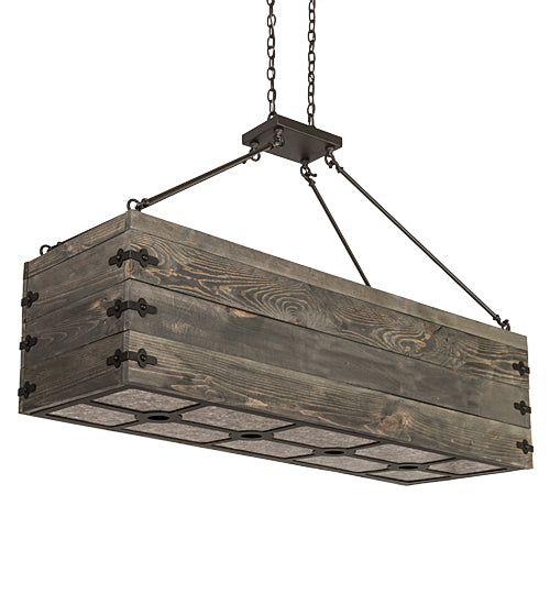 61" Long Reclamare Oblong Pendant