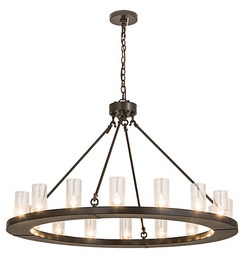 48"W Loxley 16 Lt Chandelier