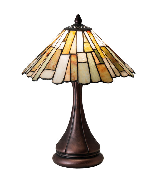 17" High Delta Jadestone Accent Lamp