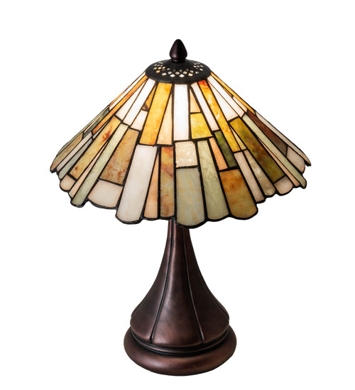 17" High Delta Jadestone Accent Lamp