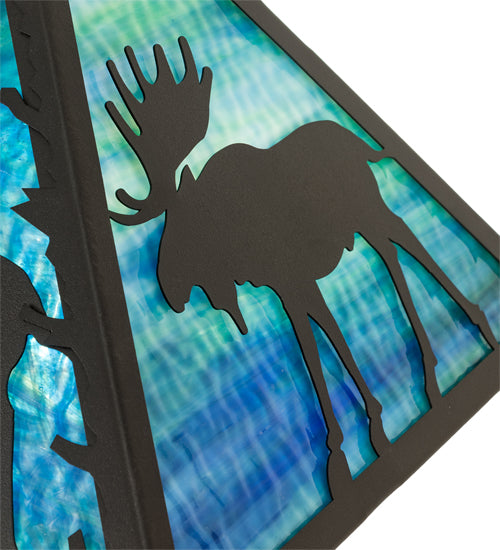 12" Square Moose Shade