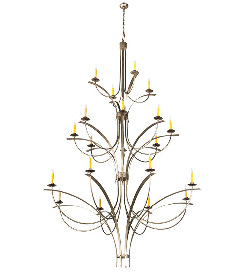 74"W Corfe Chandelier