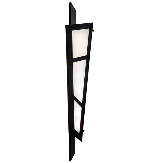 20" Wide Deep Polaris Wall Sconce