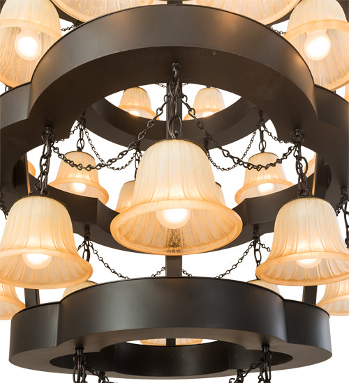 60"W Cretella 72 Lt Six Tier Chandelier