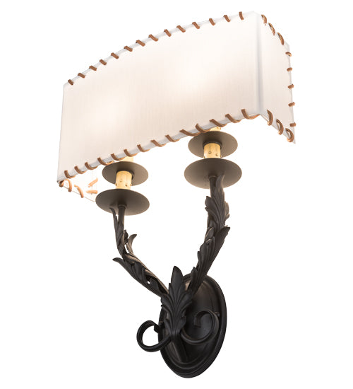 15" Wide Ranchero Wall Sconce