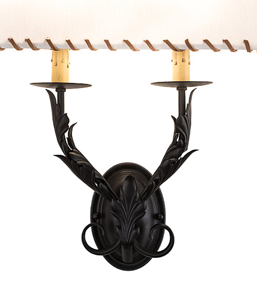 15" Wide Ranchero Wall Sconce