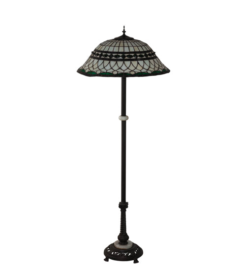 62" High Tiffany Roman Floor Lamp