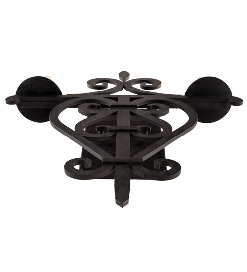 15"W Fleur De Lys Wall Sconce