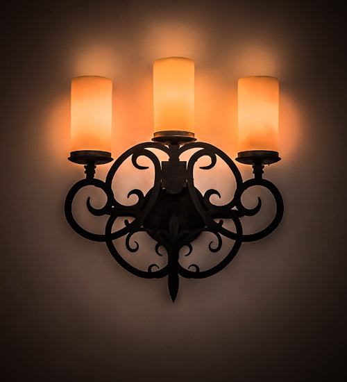 16.5" Wide Ashley Wall Sconce