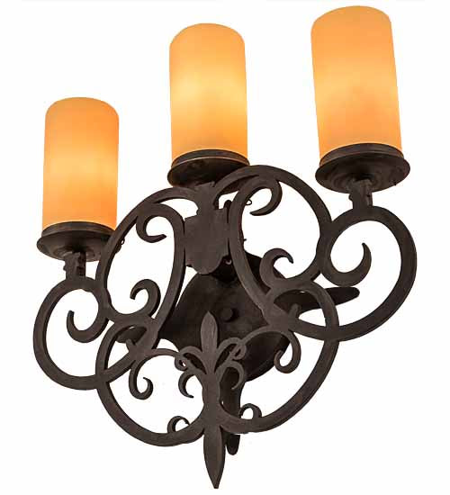 16.5" Wide Ashley Wall Sconce