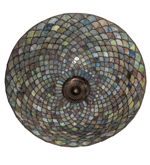 20" Wide Tiffany Fishscale Shade