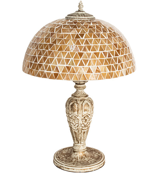 24" High Mosaic Dome Table Lamp