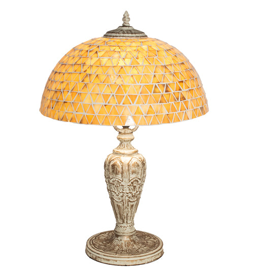 24" High Mosaic Dome Table Lamp