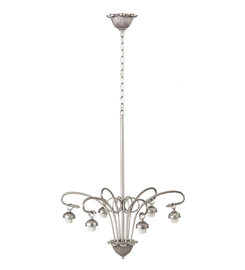 26" Wide Terra Verde 6 Light Chandelier