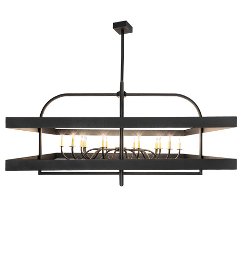 84" Square Aldari 16 Light Chandelier