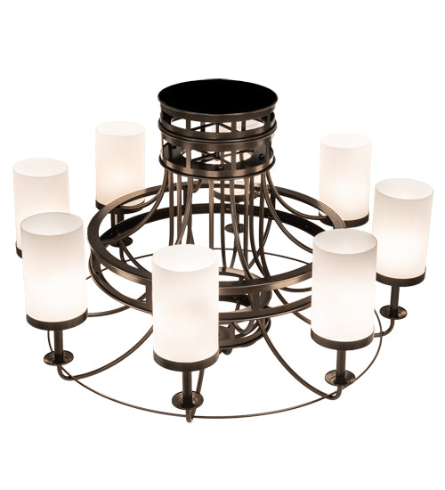 46" Wide Saxony 8 Light Chandelier