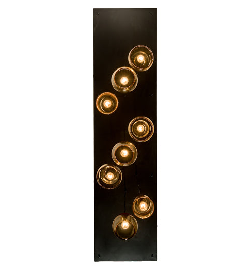 96" Long Raquel 8 Light Cascading Pendant