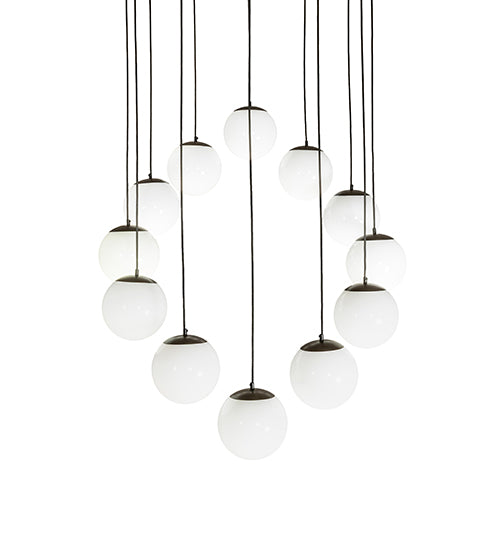 40" Wide Bola Cascading Pendant