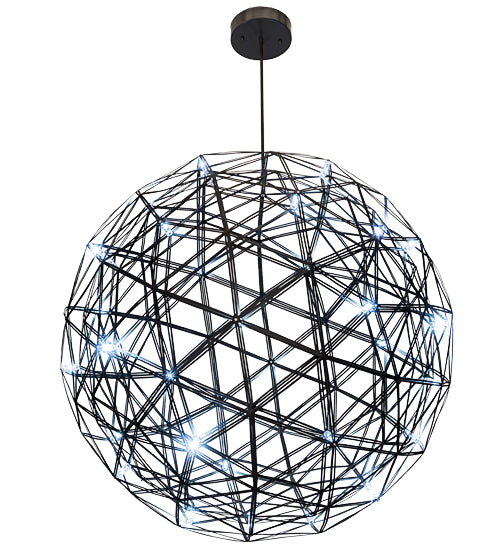 44"W Geosphere 32 Lt Pendant