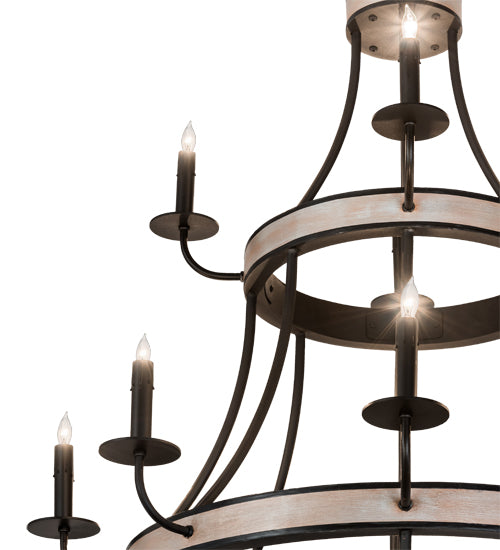 36" Wide Georgetown Chandelier