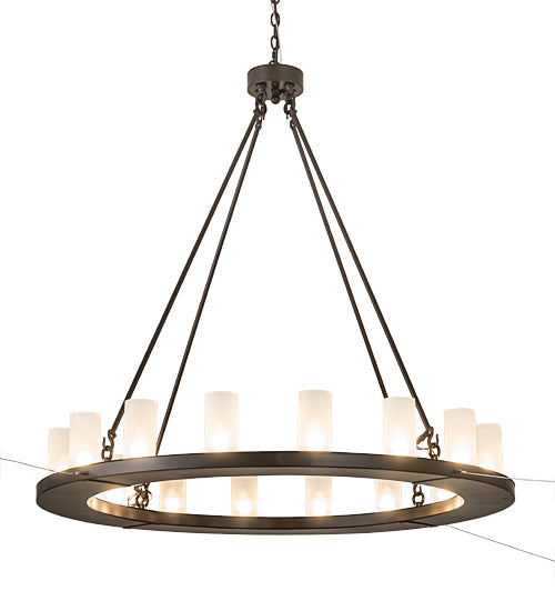 48"W Loxley 16 Lt Chandelier