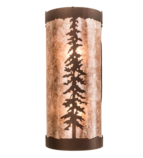 5" Wide Tall Pines Wall Sconce