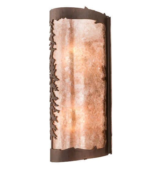 5" Wide Tall Pines Wall Sconce