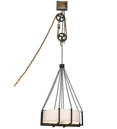 36"W Cilindro Bartlett Inverted Pendant