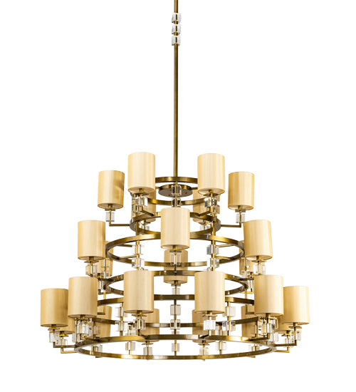 60" Wide Montecito Ritz 24 Light Chandelier