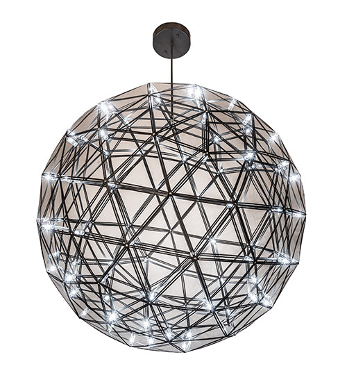 44"Wide Geosphere 92 Light Pendant