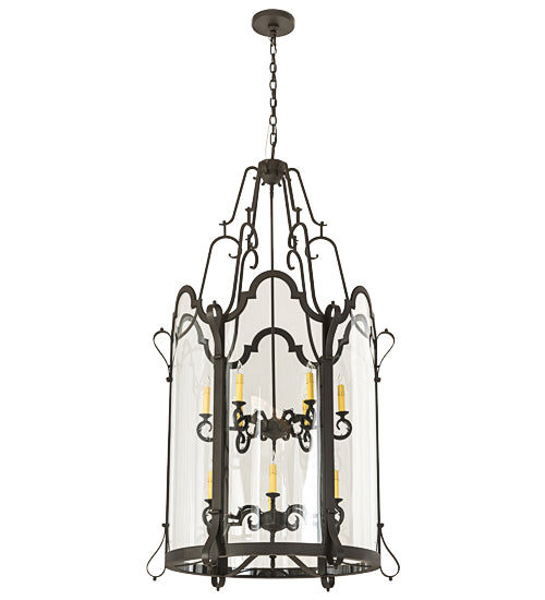 33"W Dubrek 12 Lt Foyer Lantern