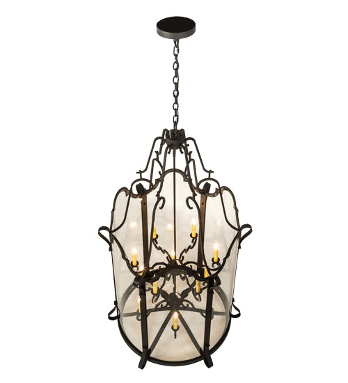 33"W Dubrek 12 Lt Foyer Lantern