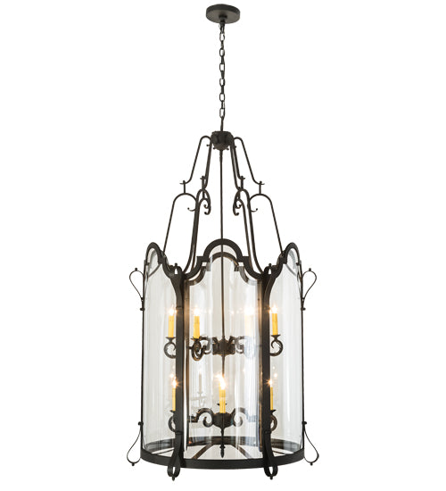 33"W Dubrek 12 Lt Foyer Lantern