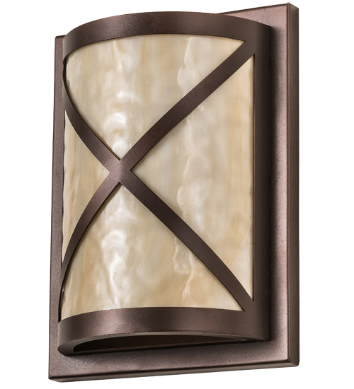 9" Wide Whitewing Wall Sconce