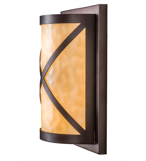 9" Wide Whitewing Wall Sconce