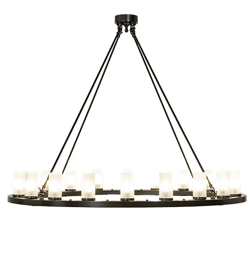 60" Wide Loxley 20 Light Chandelier