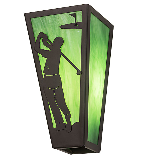 6" Wide Golf Wall Sconce