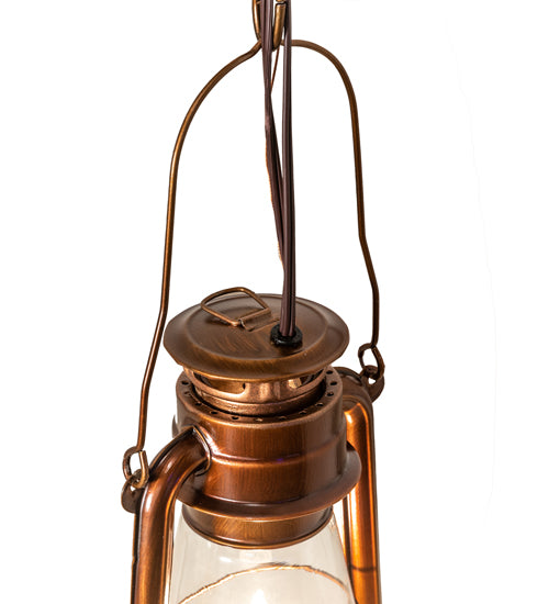 7" Wide Miners Lantern Mini Pendant