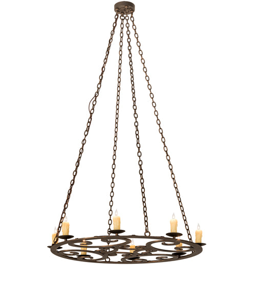 42" Wide Ashley 8 Light Pendant