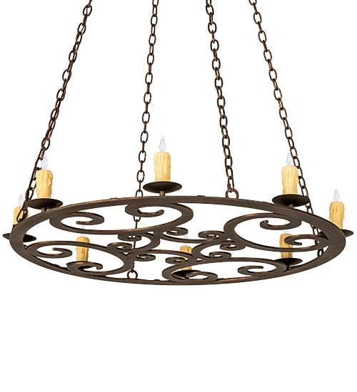 42" Wide Ashley 8 Light Pendant