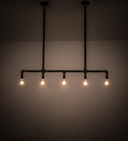 48" Wide Alva Conduttura 5 Light Pendant