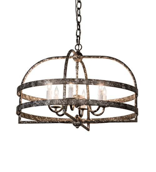 22" Wide Aldari 6 Light Chandelier