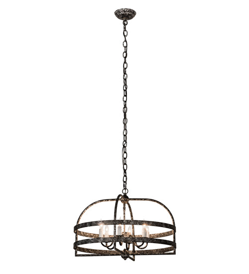 22" Wide Aldari 6 Light Chandelier