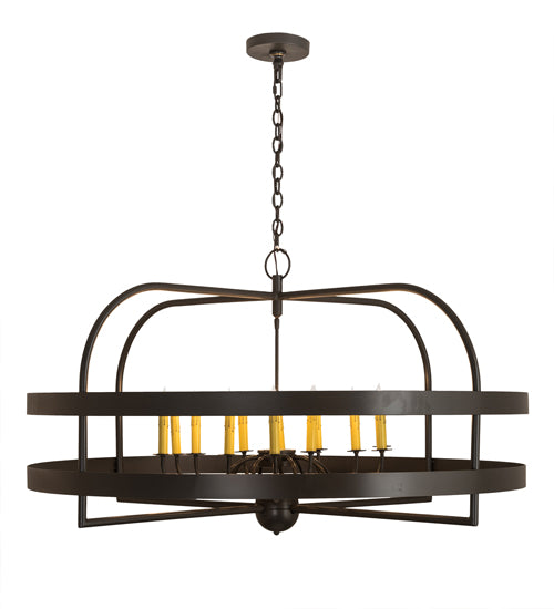 48" Wide Aldari 12 Light Chandelier