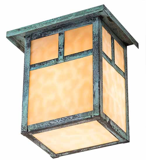 8" Wide Hyde Park "T" Mission Wall Sconce