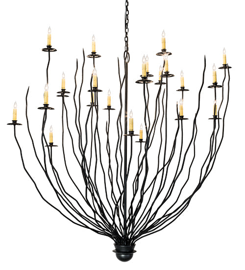 54" Sycamore 22 Lt Chandelier