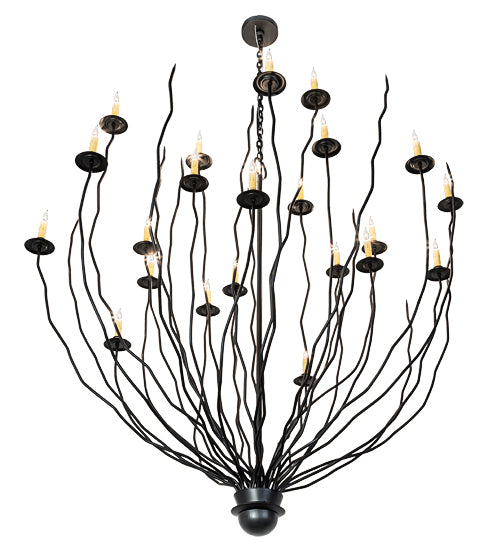 54" Sycamore 22 Lt Chandelier